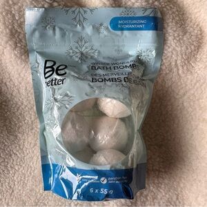Be Better winter wonderland bath bombs - moisturizing